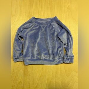 Sparkly Purple Velour Sweatsuit